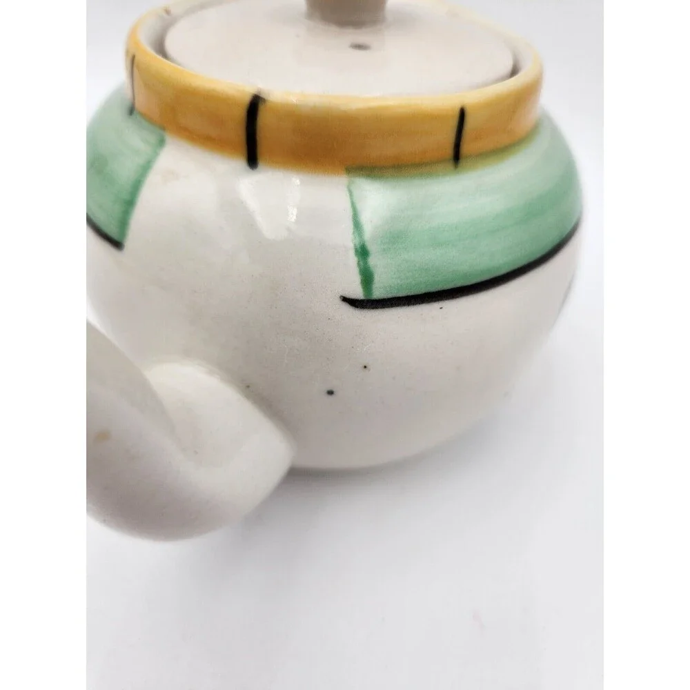 Vintage Decorative Porcelain Teapot Hand Painted Housewares‎ International